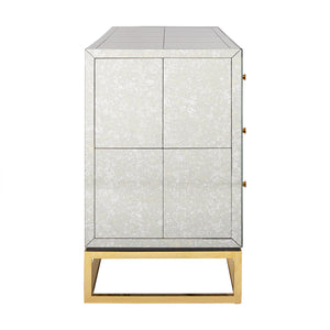 Antique Mirror 6-Drawer Dresser | Jonathan Adler Delphine