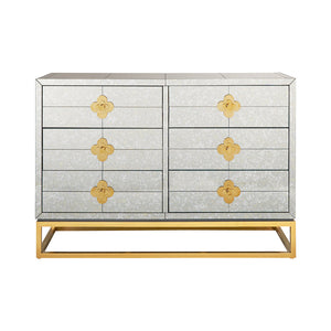 Antique Mirror 6-Drawer Dresser | Jonathan Adler Delphine