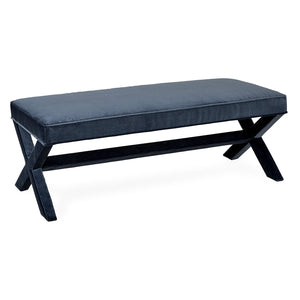 Cushioned Seat Bench | Jonathan Adler Double X | Oroa.com