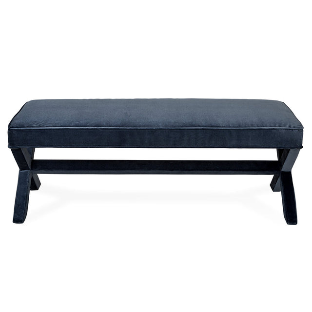 Cushioned Seat Bench | Jonathan Adler Double X | Oroa.com