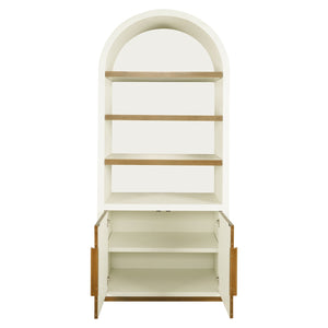 White Arched Display Cabinet | Richmond Interiors Tivoli