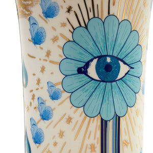 Printed Porcelain Tall Flared Vase | Jonathan Adler Druggist | Oroa.com
