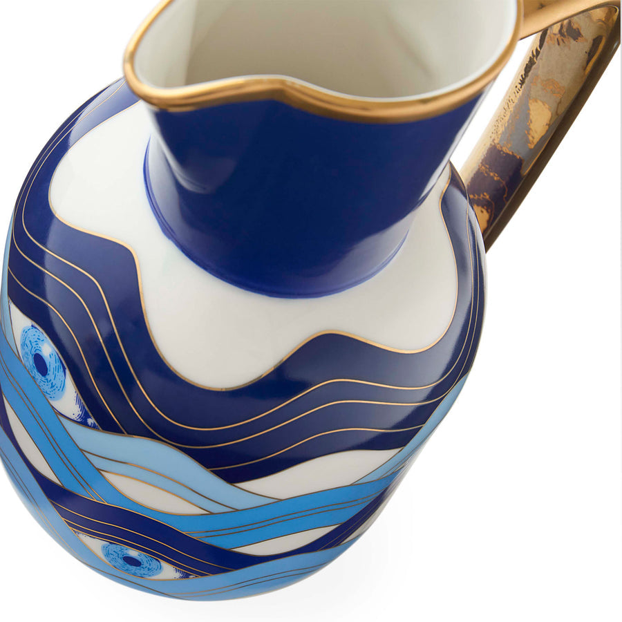 Blue Porcelain Pitcher | Jonathan Adler Druggist | Oroa.com