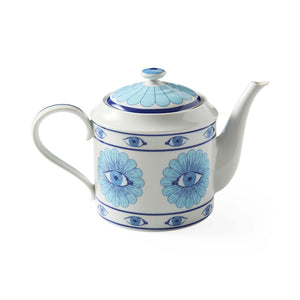 Floral Eye Porcelain Teapot | Jonathan Adler Druggist | Oroa.com