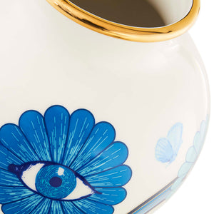 Floral Eye Porcelain Urn | Jonathan Adler Druggist | Oroa.com