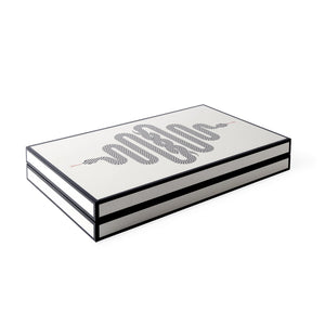 High-Gloss Lacquer Backgammon Set | Jonathan Adler Eden | Oroa.com