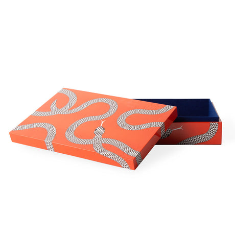 Orange Lacquer Jewelry Box L | Jonathan Adler Eden | Oroa.com