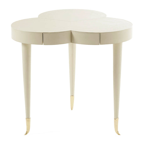 Leather 1-Drawer Side Table | Jonathan Adler | Oroa.com