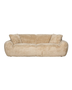   beige furry sofa - www.oroa.com | Oroa.com