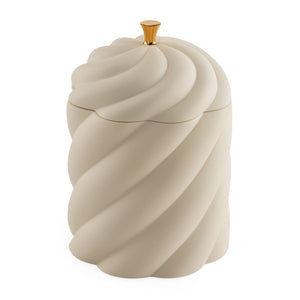 Unglazed Porcelain Lidded Box | Jonathan Adler Geneva | Oroa.com