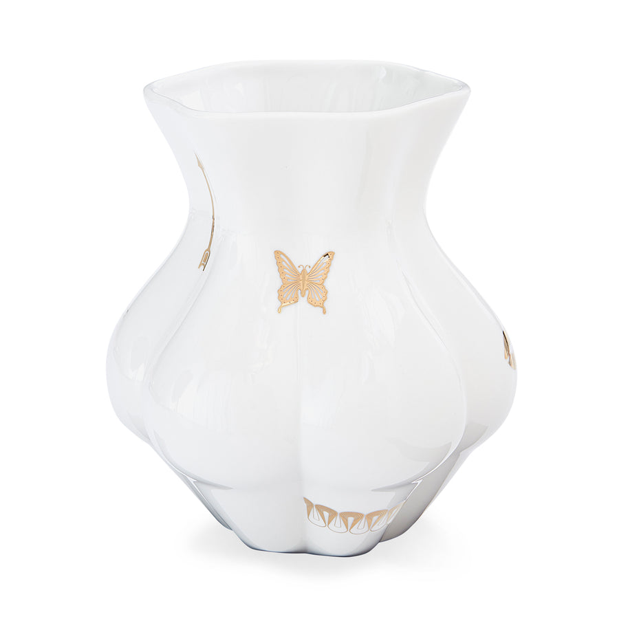 Porcelain Gilded Derrière Vase | Jonathan Adler Kiki | Oroa.com