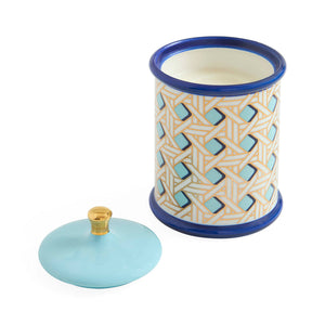 Porcelain Canister Candle | Jonathan Adler Gilded Wasp | Oroa.com