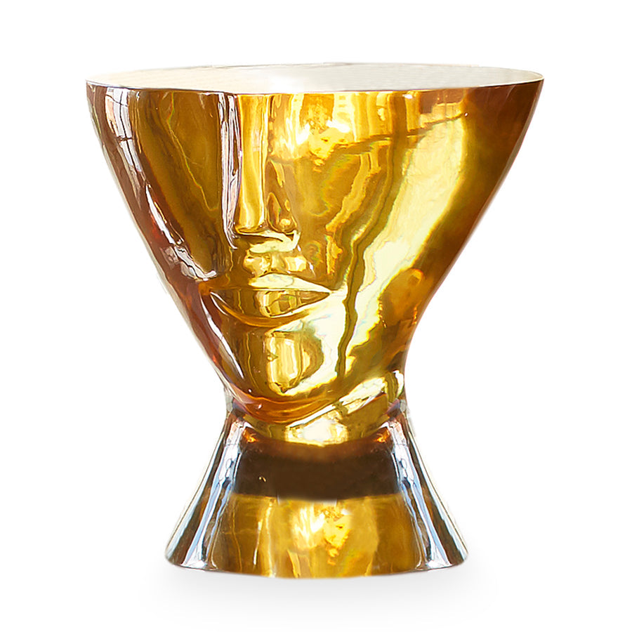 Orange Acrylic Accent Table | Jonathan Adler Giuliette | Oroa.com