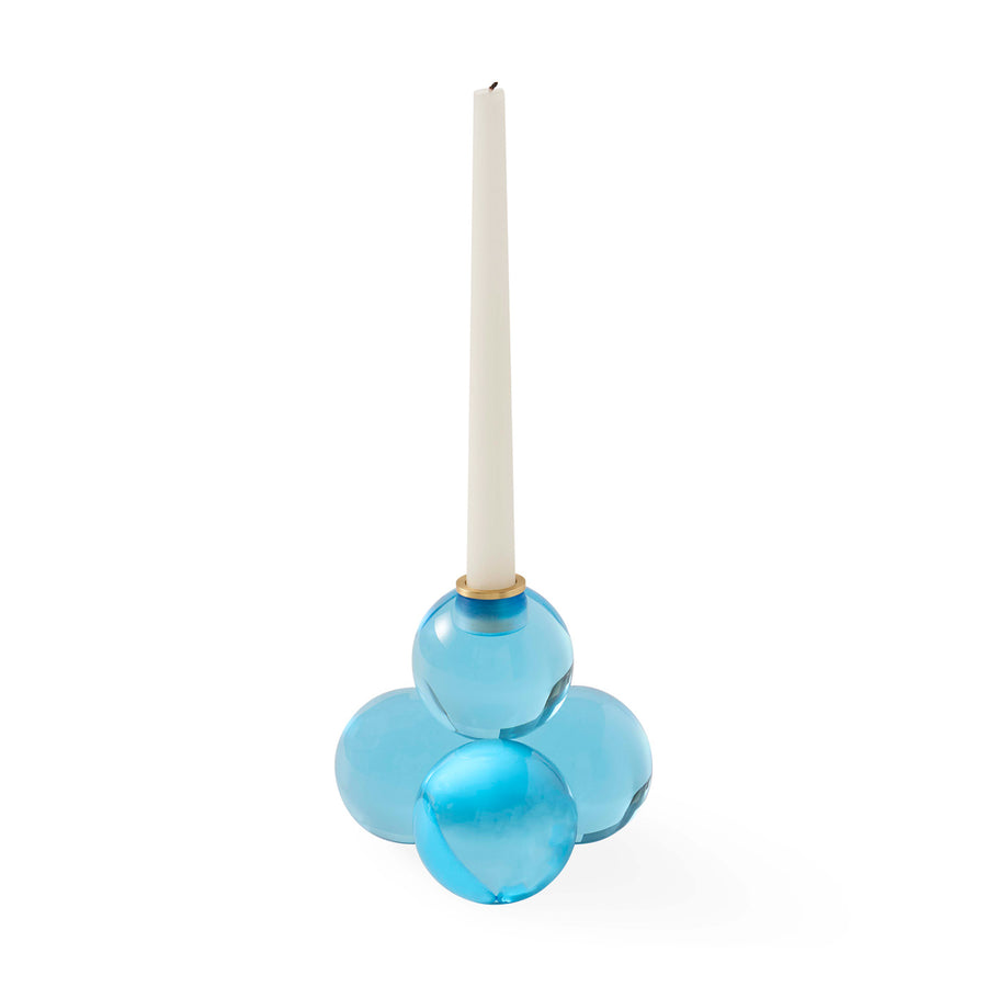 Blue Spheres Candle Holder | Jonathan Adler Globo | Oroa.com