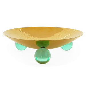 Solid Brass Tripod Bowl | Jonathan Adler Globo | Oroa.com