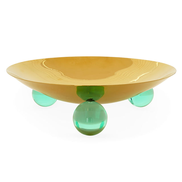 Solid Brass Tripod Bowl | Jonathan Adler Globo | Oroa.com