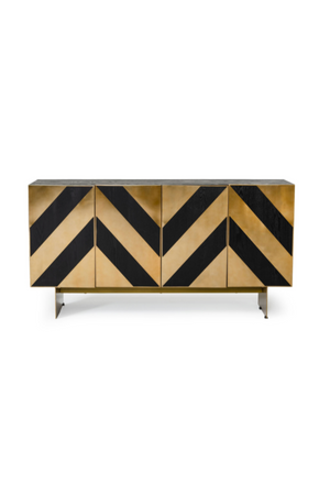 sideboard in black and gold - www.oroa.com