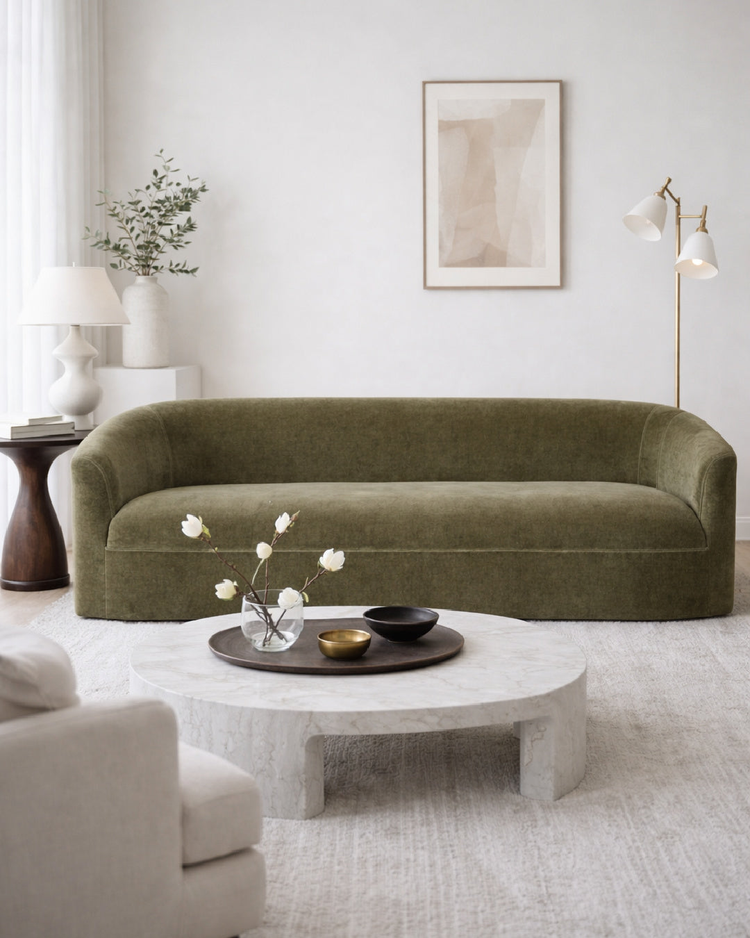 green sofa - www.oroa.com