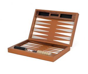 Walnut Wood Backgammon Set | Pinetti