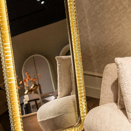 Bronze Crystal Mirror | Richmond Interiors Kahlo