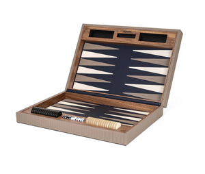 Walnut Wood Backgammon Set | Pinetti