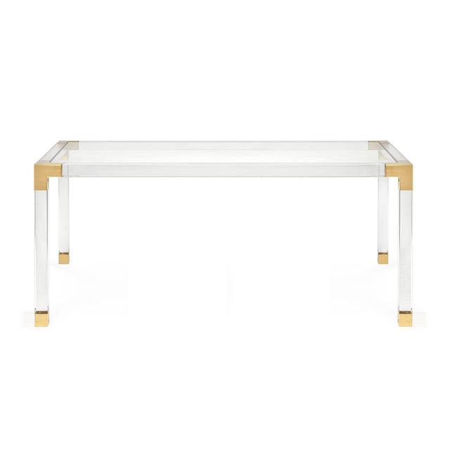 Clear Acrylic Dining Table | Jonathan Adler Jacques | Oroa.com