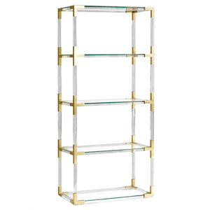 Glass Shelf Cabinet | Jonathan Adler Jacques | Oroa.com