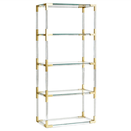 Glass Shelf Cabinet | Jonathan Adler Jacques | Oroa.com