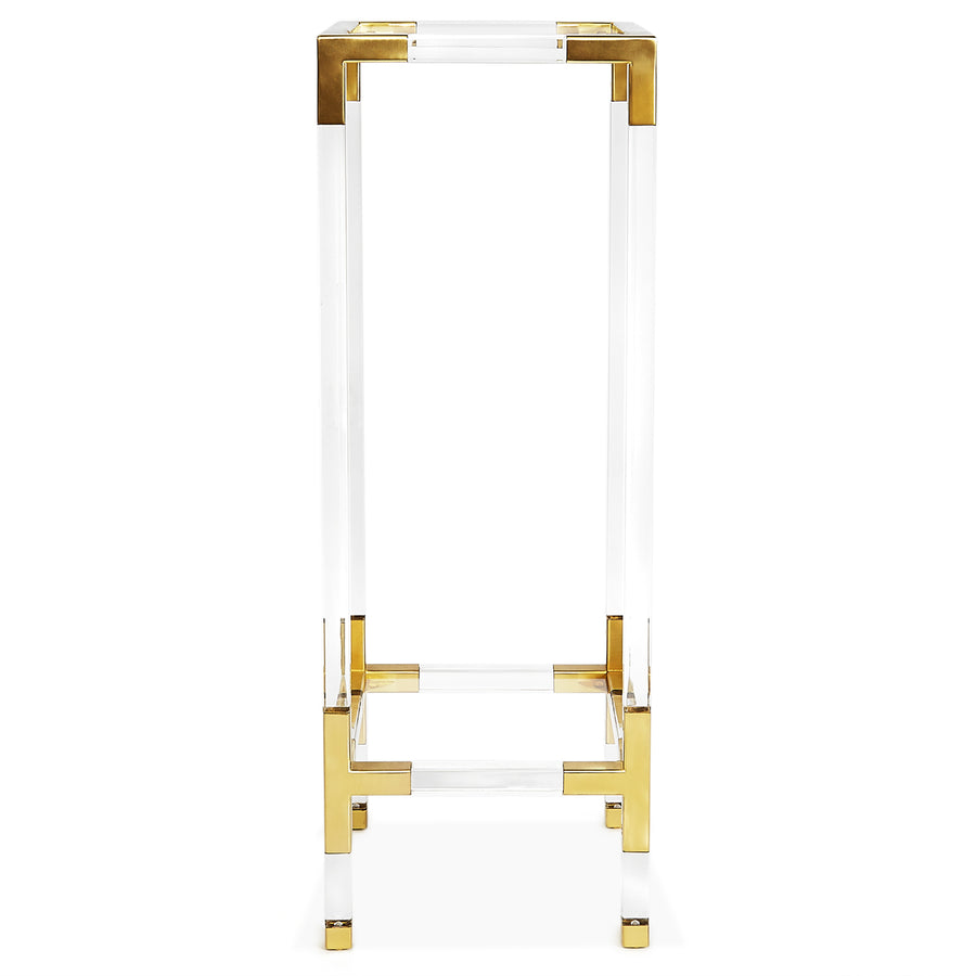 Clear Acrylic Pedestal | Jonathan Adler Jacques | Oroa.com