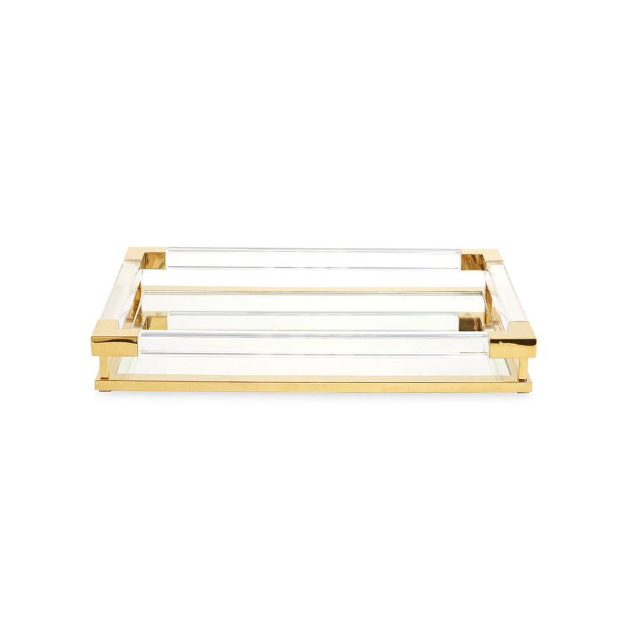 Clear Acrylic Framed Tray S | Jonathan Adler Jacques | Oroa.com