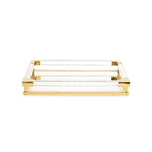 Clear Acrylic Framed Tray S | Jonathan Adler Jacques | Oroa.com