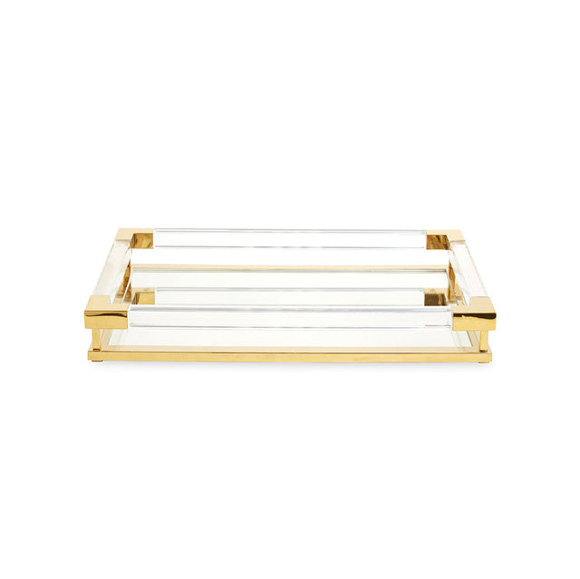 Clear Acrylic Framed Tray S | Jonathan Adler Jacques | Oroa.com