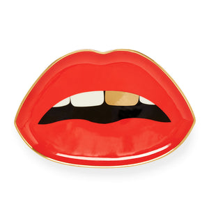 Porcelain Trinket Tray | Jonathan Adler Lips | Oroa.com