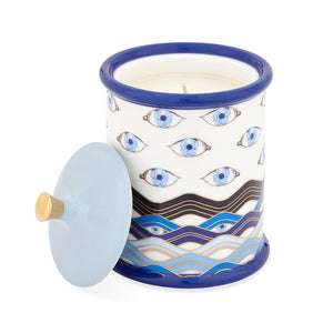 Blue Porcelain LSD Candle | Jonathan Adler Druggist | Oroa.com