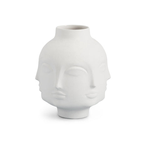Unglazed Porcelain Face Vase | Jonathan Adler Dora Maar | Oroa.com