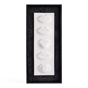 Unglazed Porcelain Vertical Art | Jonathan Adler Gala | Oroa.com