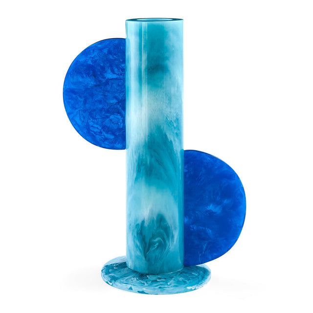 Marbleized Cylinder Vase | Jonathan Adler Mustique | Oroa.com