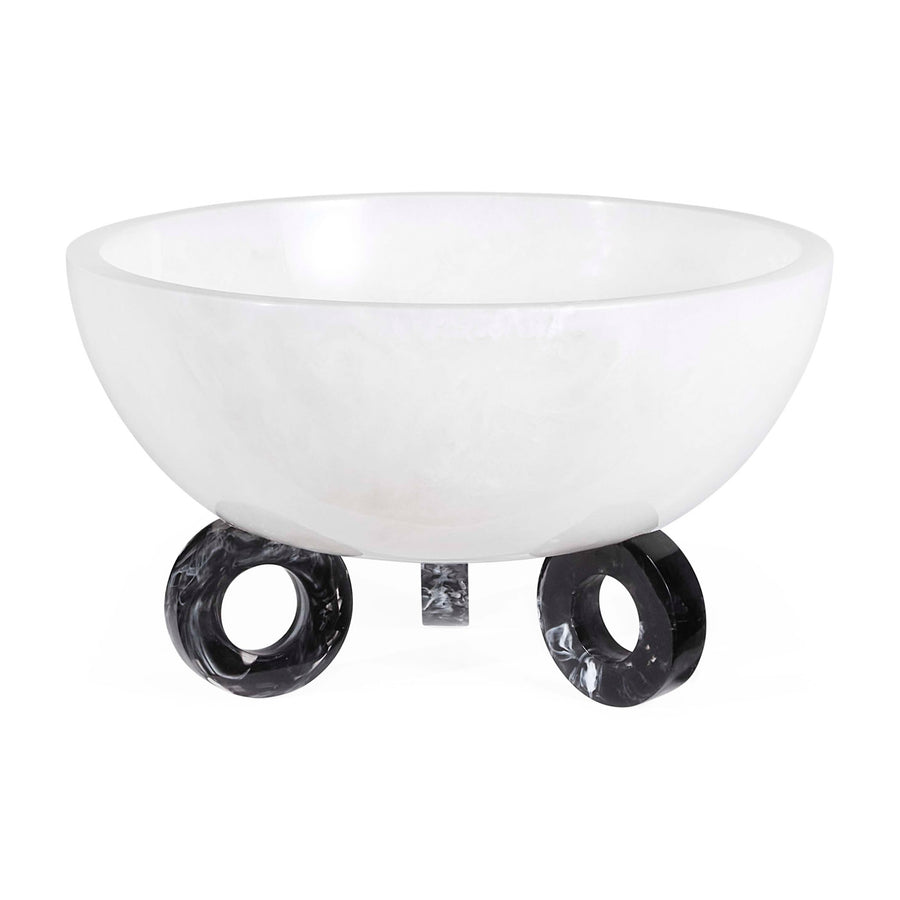 Marbleized White Bowl | Jonathan Adler Mustique | Oroa.com