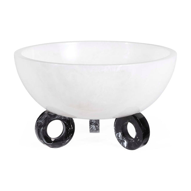Marbleized White Bowl | Jonathan Adler Mustique | Oroa.com