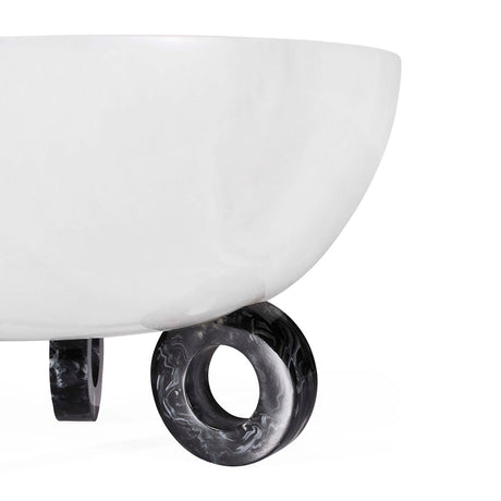 Marbleized White Bowl | Jonathan Adler Mustique | Oroa.com