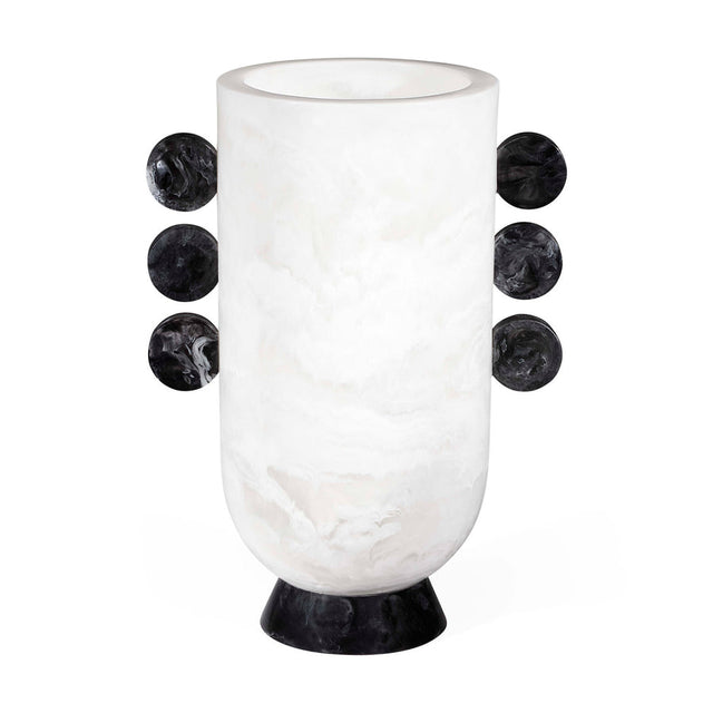 Marbleized White Urn | Jonathan Adler Mustique | Oroa.com