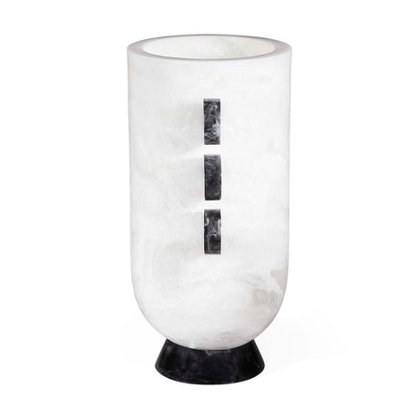 Marbleized White Urn | Jonathan Adler Mustique | Oroa.com
