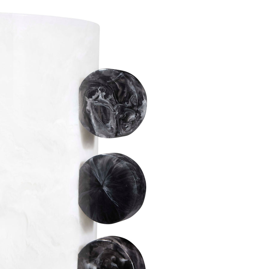 Marbleized White Urn | Jonathan Adler Mustique | Oroa.com