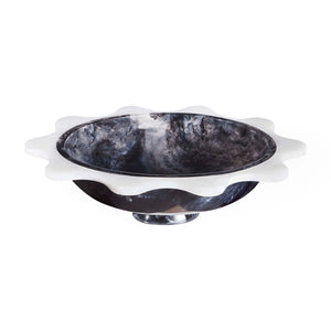 Ripple-Rimmed Marbleized Bowl | Jonathan Adler Mustique | Oroa.com