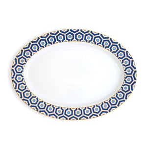 Hexagon Pattern Porcelain Serving Platter | Jonathan Adler Newport | Oroa.com