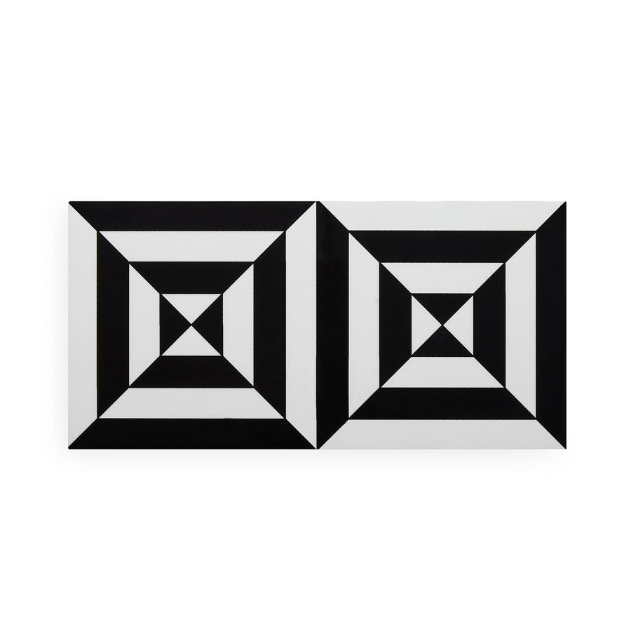 Black & White Lacquer Box S | Jonathan Adler Op Art | Oroa.com