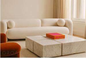 white modern sofa - www.oroa.com