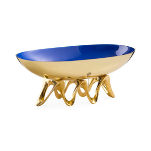 Solid Brass Long Bowl | Jonathan Adler Oscar | Oroa.com