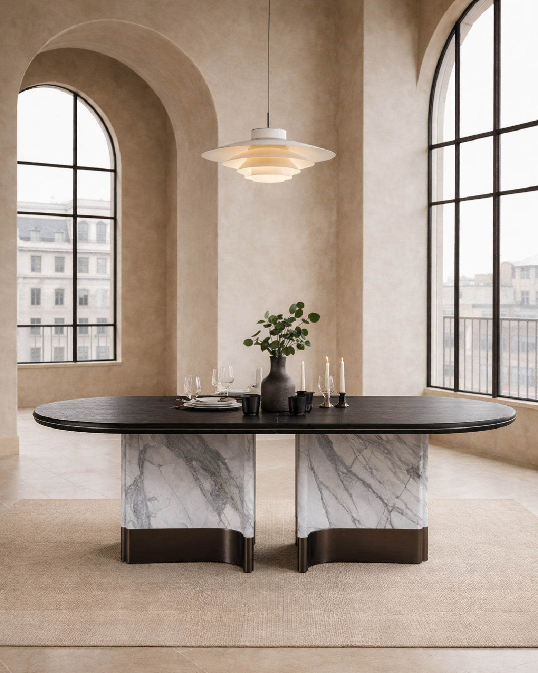 oval dining table - www.oroa.com