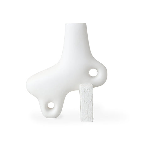 Organic-Shaped Porcelain Vase L | Jonathan Adler Paradox | Oroa.com